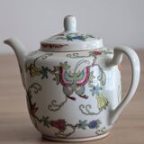 Chinese hand painted teapot Jingdezhen