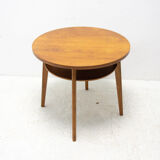 Fully restored oak coffee table, Czechoslovakia, 1960´s