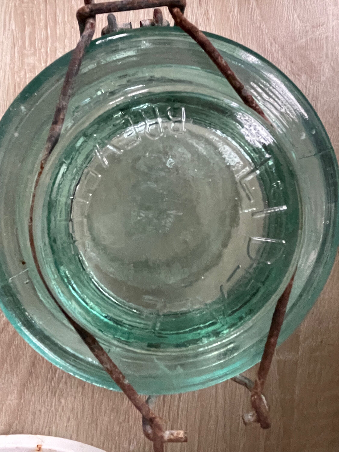 Lot de Bocaux anciens en verre