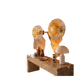 1970 Mazzega pair of vintage Murano wall lights