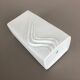 Large OP Art Vase Porcelain German Vase by Martin Freyer for Rosenthal, 1970s