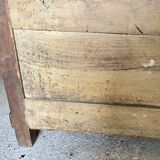 Old cooler in wood and zinc