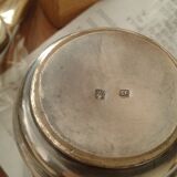 baptismal box. cup .spoon and fork