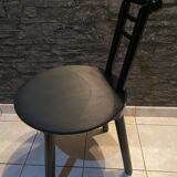 Postmodern chair in Italian Memphis design.