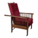 Morris chair in Mahogany, Arts & Crafts style – Early 20th century
