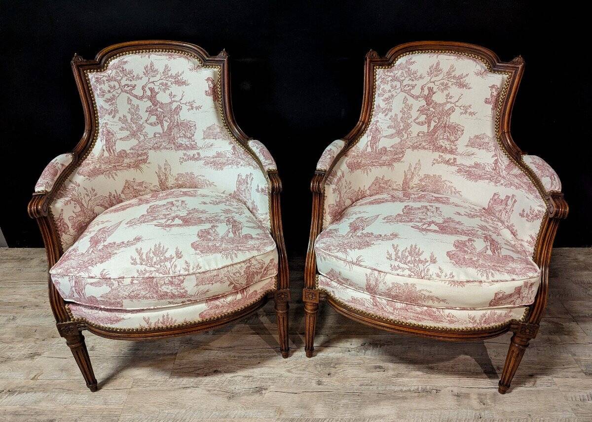Pair of Louis XVI Shepherdesses