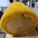 Ottoman vintage chest pouf 70