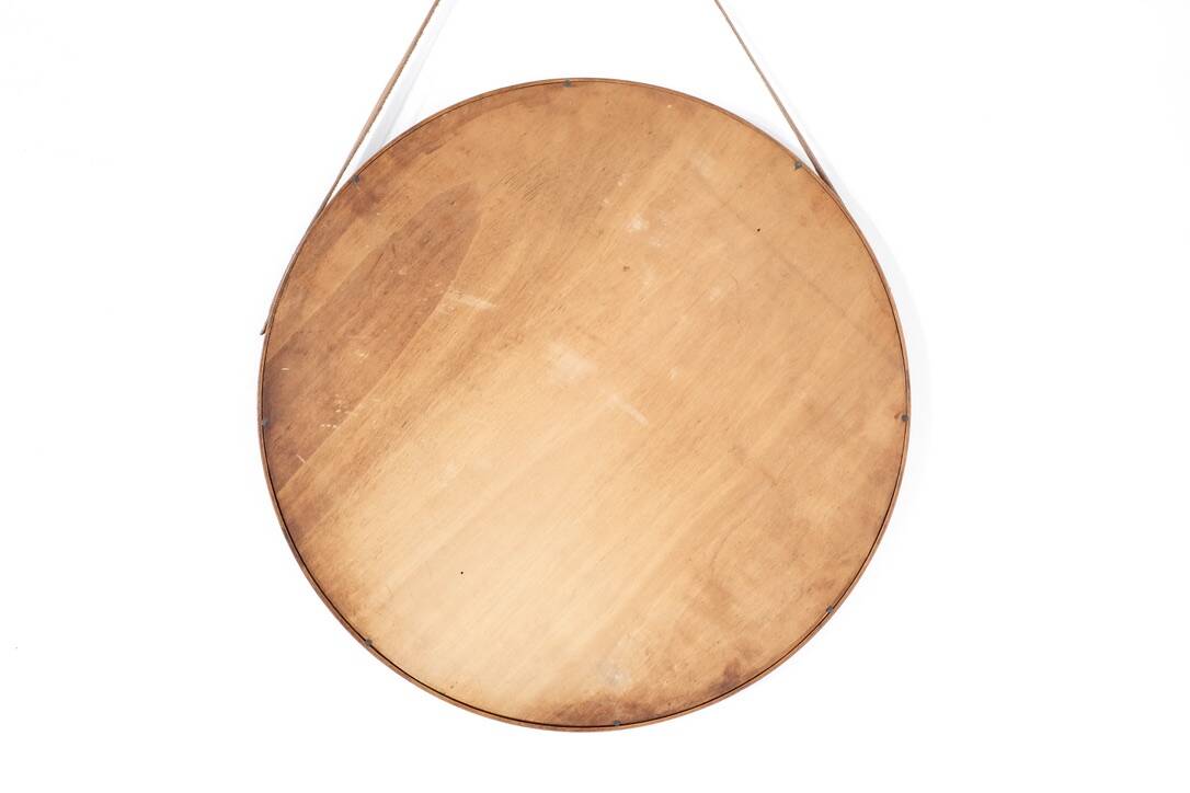 Vintage wooden mirror, Italy, 1960s.