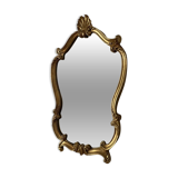 Golden baroque mirror
