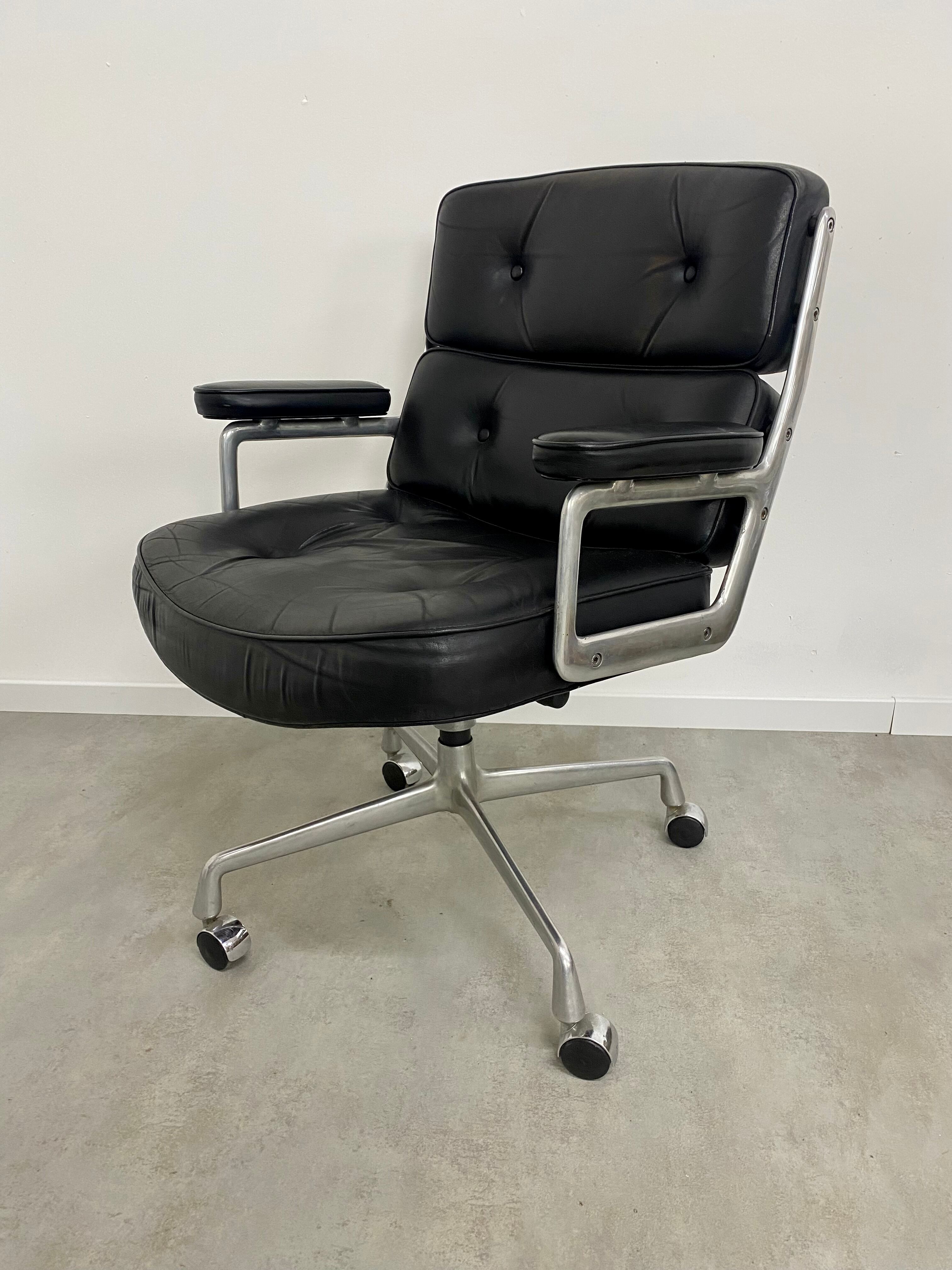 Armchair "lobby chair" castors Charles and Ray Eames edition 1960 Herman Miller