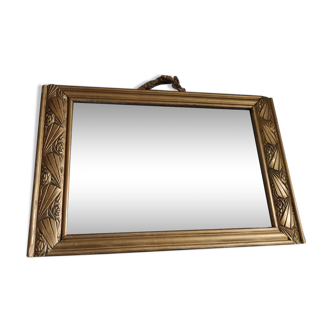 Old art deco mirror 25x38cm