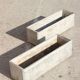 Pair of planters in Eternit , Switzerland 1970s