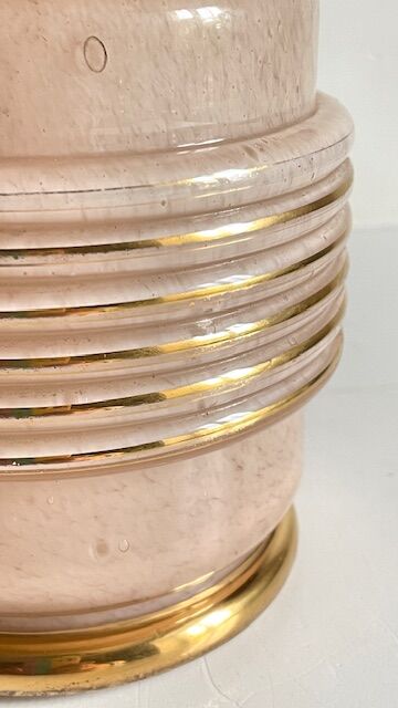 Clichy Glass Art Deco Lamp