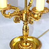 Bronze Bouillotte Lamp in Solid Empire Style Five Lights * Lucien Ga