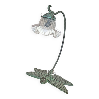 Art Nouveau style lamp "Dragonfly"