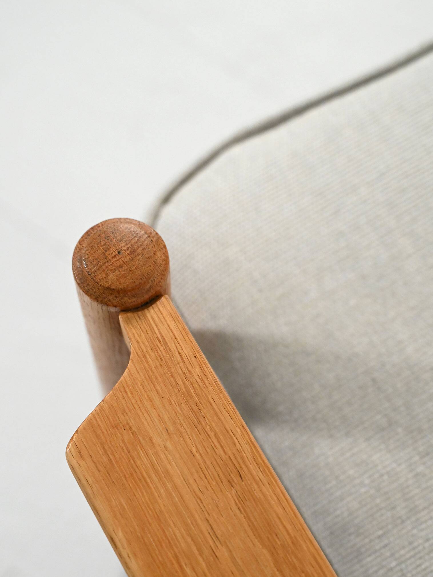 Scandinavian oak armchair, 1950s/60s