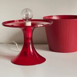 Red Vintage Ikea Lamp
