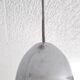 Suspension ''bistrot'' Monte et Baisse - Globe opaline blanche - 1940