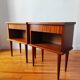 Pair of Scandinavian style bedside tables from the 1970s