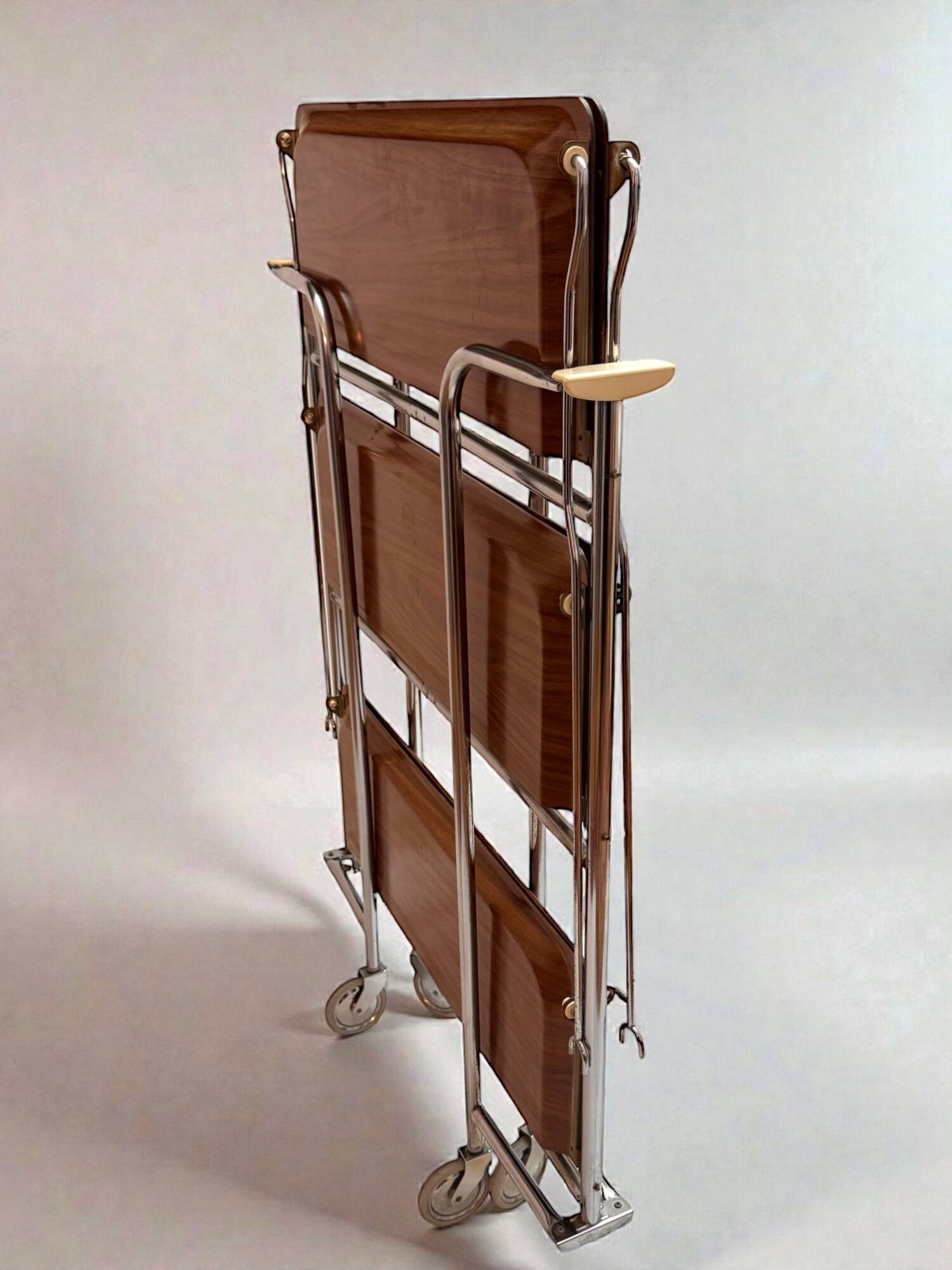 Rare Bremshey Gerlinol Dinett dessert trolley with 3 shelves - 1970