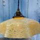 Yellow clichy glass suspension