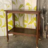 Serving trolley or mobile oak maid, mid-20th century