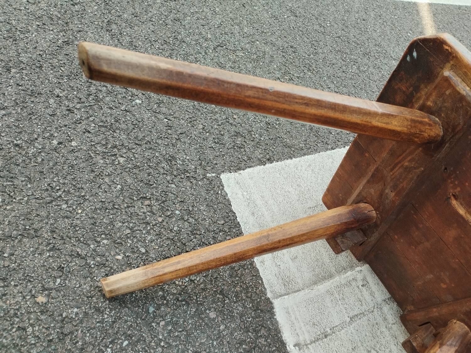 Alsatian wooden chairs