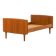 Vintage teak child bed, 1960s