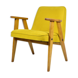 fauteuil original type - jaune 1960