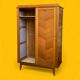 Vintage wardrobe compass feet wardrobe 1950
