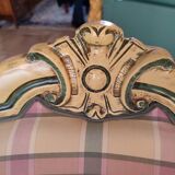 lot de deux fauteuils style baroque rococo