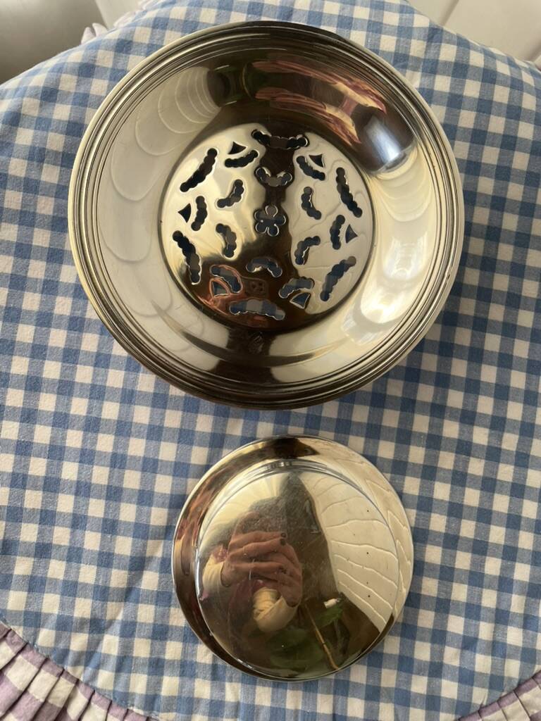 Christofle silver-plated vintage butter dish - Rare butter dish -