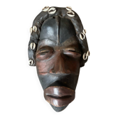 Antique carved wooden Dan tribal mask