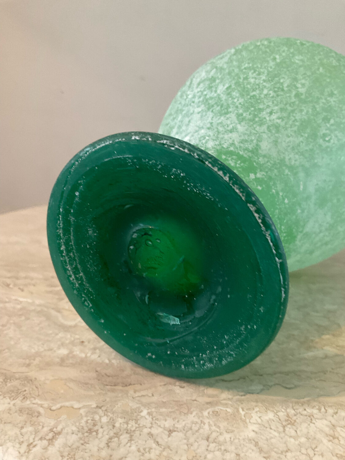 Vintage vase "Scovo" in Murano glass