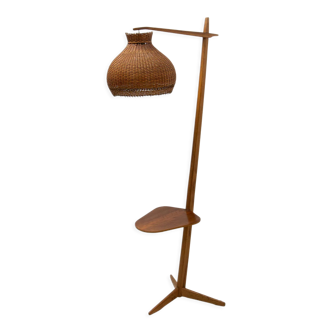 Mid century single floor lamp from Krasna Jizba, 1950´s, Czechoslovakia