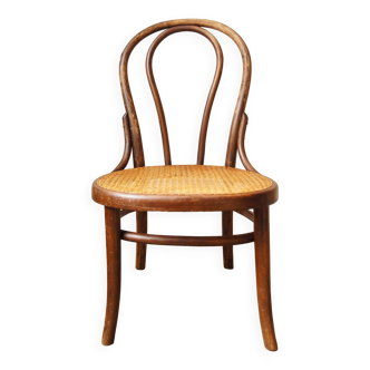 Chaise de nourrice Thonet cannée, vers 1900