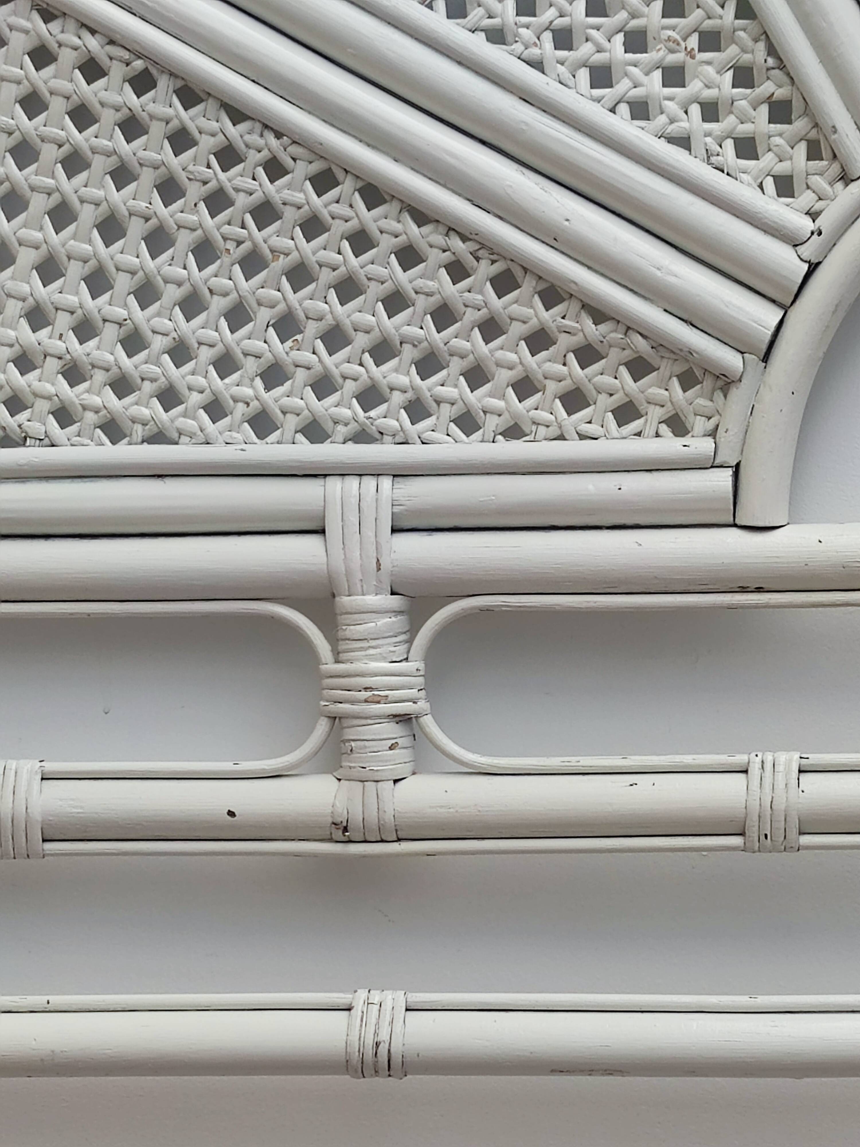 Double canned headboard