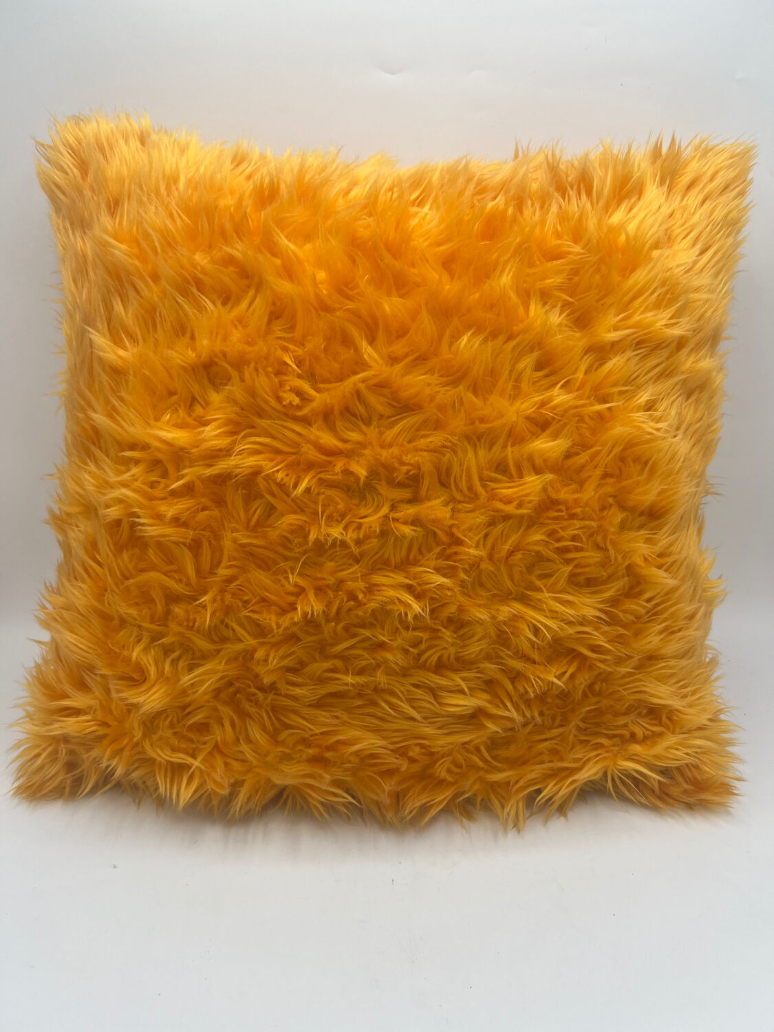 Vintage fur cushion