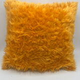Vintage fur cushion