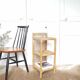 Vintage rattan bedside shelf and bamboo braiding