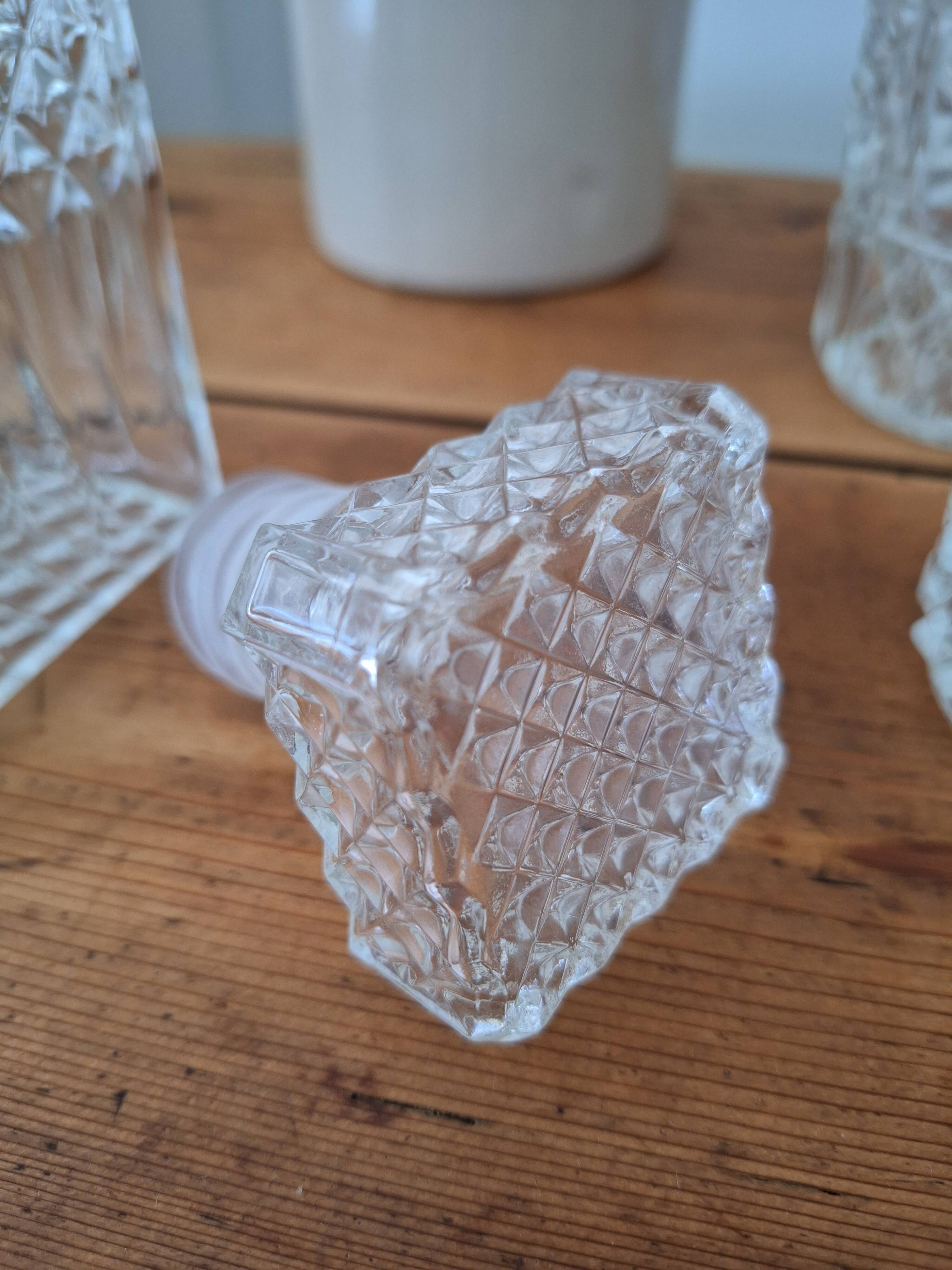 Vintage whiskey decanter