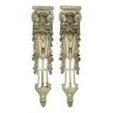Pair of scraps ornaments period Art Deco style