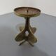 Brutalist Bronze Candleholder, 1960s