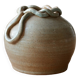 Small ceramic pottery vase handmade vintage rustic
