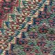 Pair of blue & green silk and wool kilims handmade persian rugs