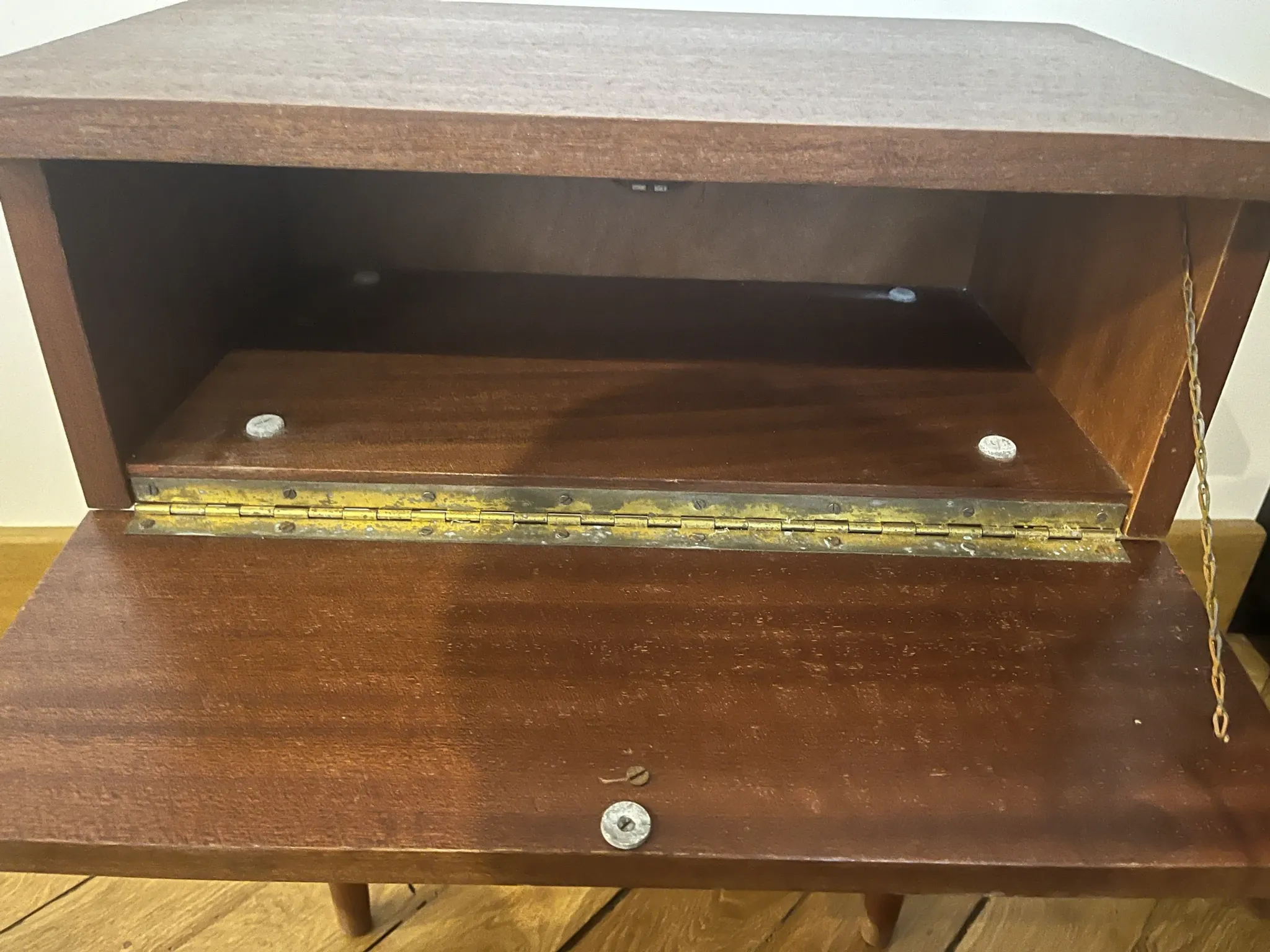 Scandinavian style bedside table