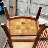 Antique Empire-style salon, 3 pieces. Original upholstery.