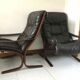 Two Siesta armchairs by Ingmar Relling for Westnofa Norway 1960