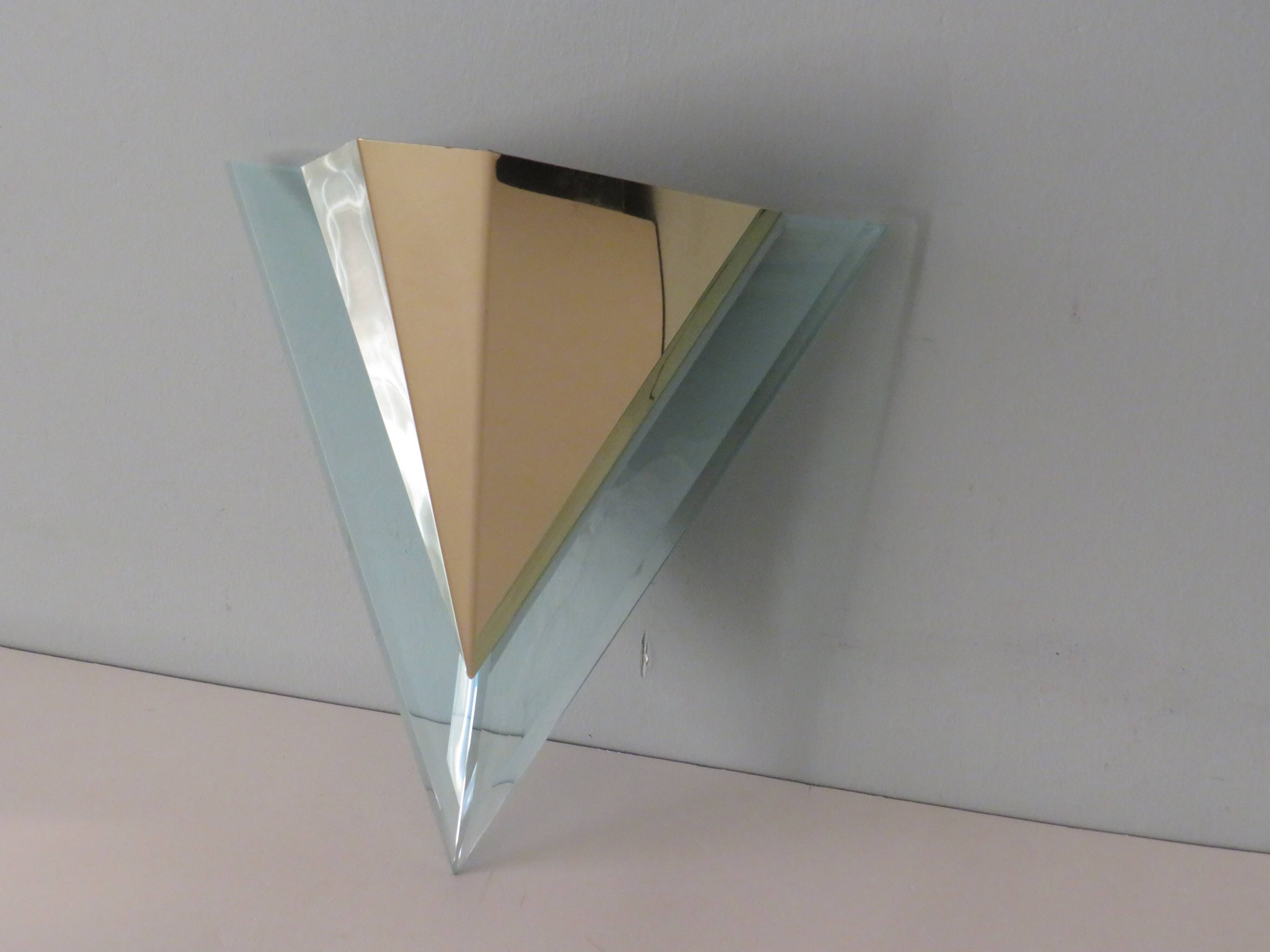 Hollywood Regency wall lamp by Massive Belgium 1980