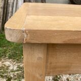 Antique solid wood desk